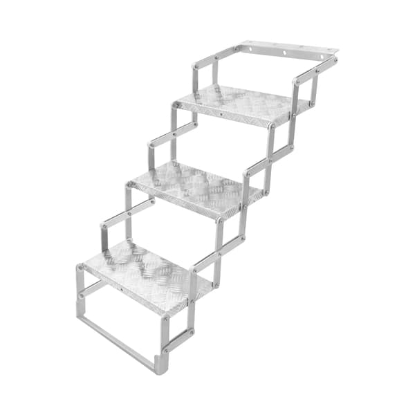 Foldbar Trappestige, Letvægts, Alsidig Brug,3 trin