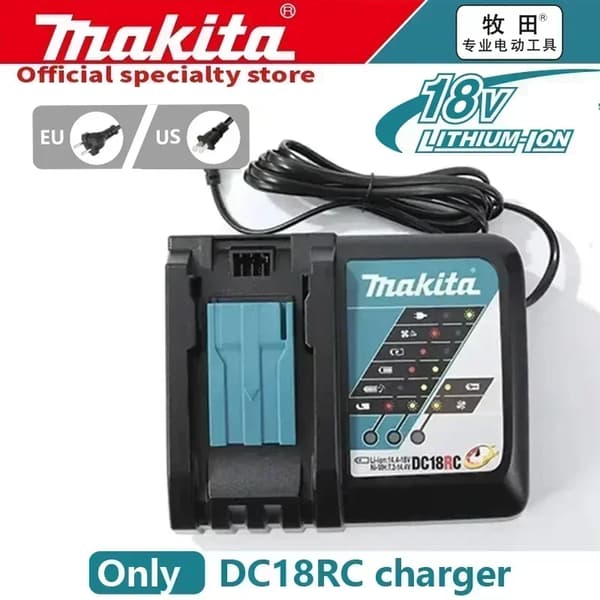 Batteri, 18V, 6000mAh, 3A Snabbladdare