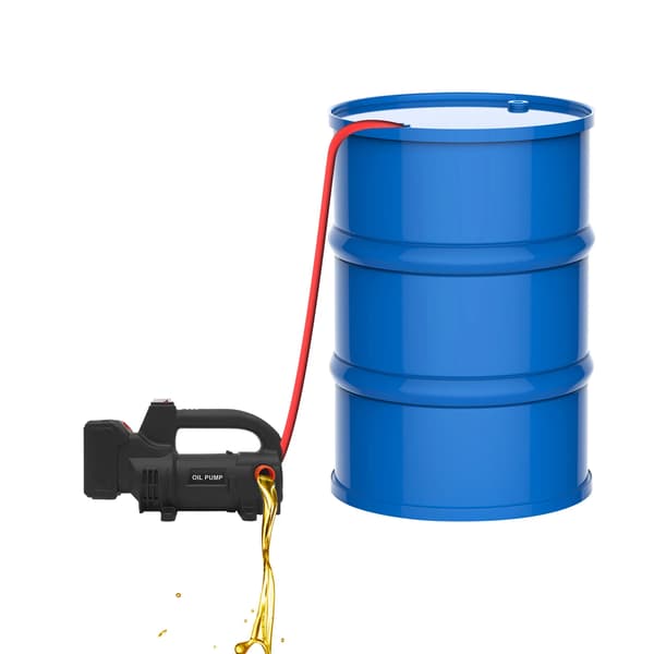 Dieselpumpe, 200W børsteløs motor, 40L/min flowhastighed,Sort