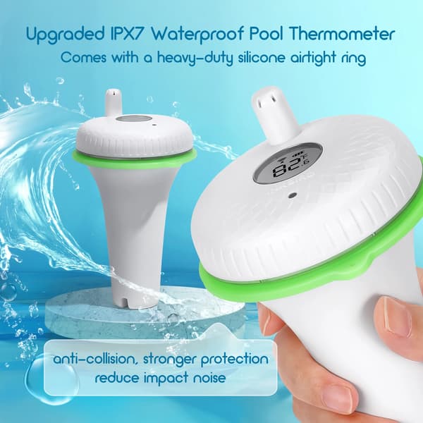 Pooltermometer, Trådløs Overvågning, Kraftig Transmission,Wifi Version 2
