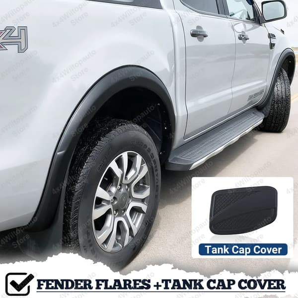 Fender Flares, Forbedret Udseende, Nem Installation,Fuld Sæt