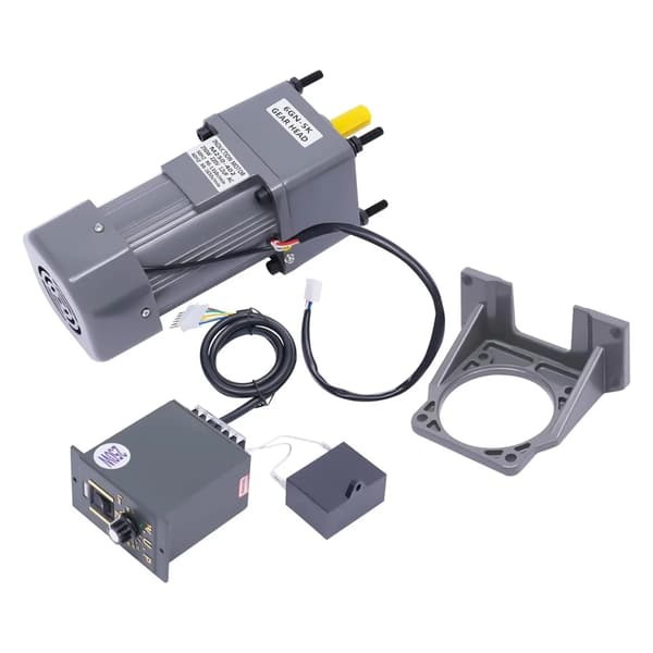 Drivmotor, 250W effekt, justerbar hastighetskontroll,Grå