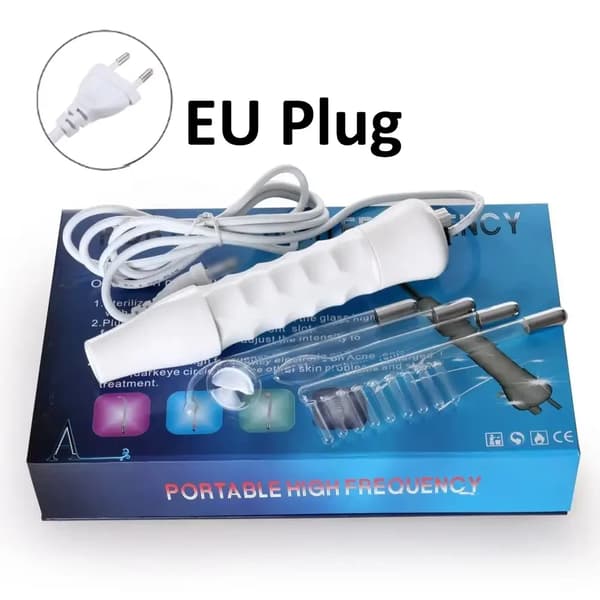 Højfrekvent hudterapi stav, aknebehandling, hudopstramning,EU Stik-1