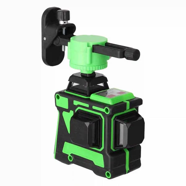 Laser Niveau, 3D Selv-niveauerende, Justerbar Legering Stativ,sort