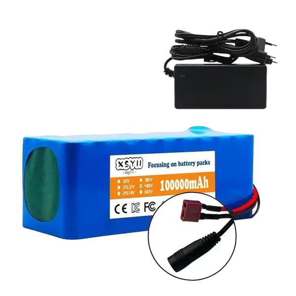 Litiumioniakku, 100Ah kapasiteetti, 48V jännite,T-Plug DC