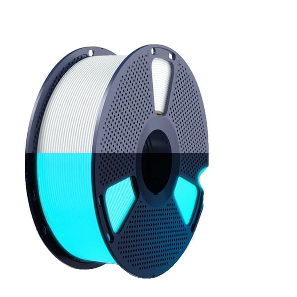 3D-printfilament, selvlysende, PETG-materiale,PETG lysende WTB