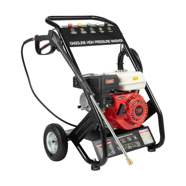 Højtryksrenser, 7,5 HK Motor, 5 Dyseindstillinger,EU, sort