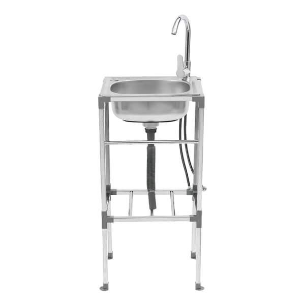 Vaskeskab, Fritstående Design, Materiale af Høj Kvalitet,Sølv