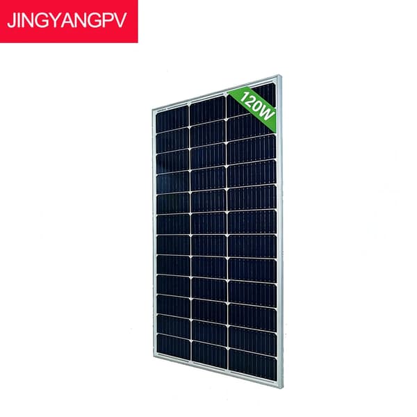 Solpanel, Høj Effektivitet, Holdbar Konstruktion,1stk 120w panel