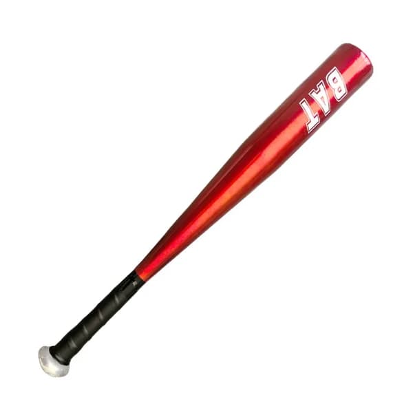 Baseballbat, Letvægts Aluminiumlegering, Holdbart Design,20inch, sort