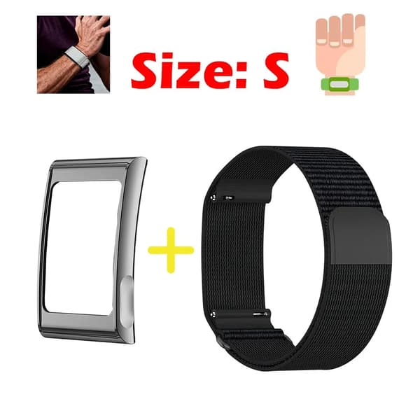 Urrem, Åndbar Nylon, Unisex Kompatibilitet,S-Sort, Helio Rem