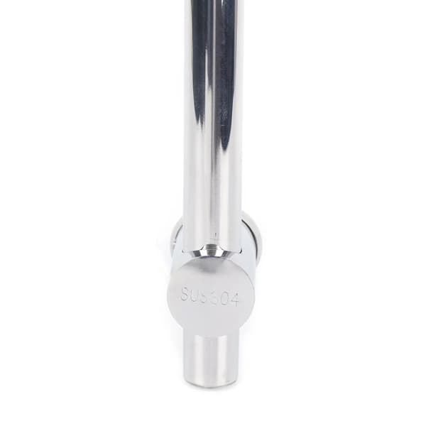 Brusejern, Justerbar Højde, Moderne Design,Sølv, 66cm
