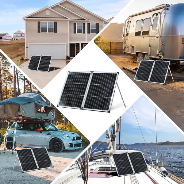 Solpanel, Hög Effektivitet, Bärbar Design,1PCS   140W