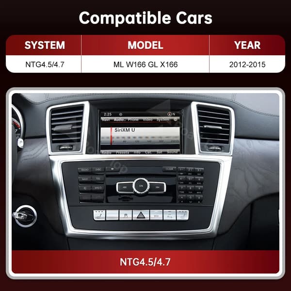 Monimedia näyttö, langaton CarPlay, Android Auto -ominaisuudet,12.3