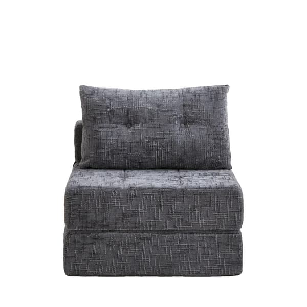 Vändbar Madrass, Bekväm, Modern Design, Enkel sits-b, grå