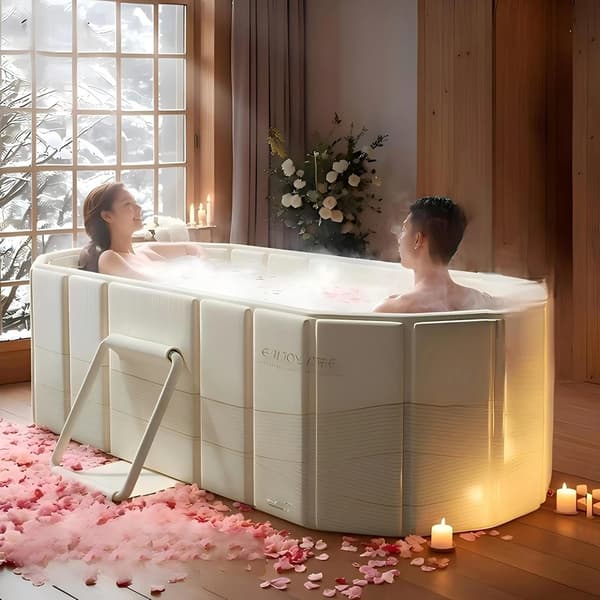 Badkar, Fällbar Design, Lämplig för Vuxna,1.5m
