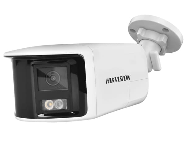 IP Kamera, Dual Linse, 180° Bredvinkel,8MP Hvid