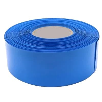 Varme Shrink Film, PVC Materiale, Bred Kompatibilitet,Blå