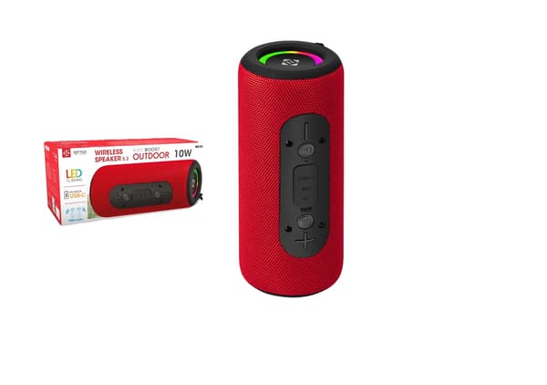 Bluetooth-kaiutin, 10W Teho, TWS Stereo Link,WR81R