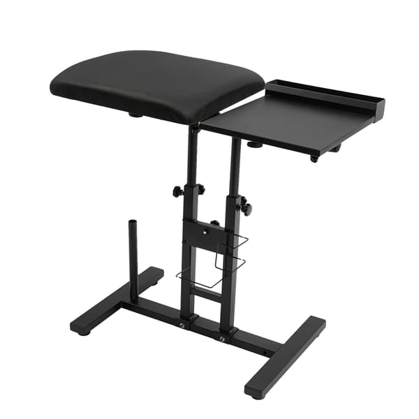 Tattoo Arbejdsstation Stativ, Ergonomisk Design, Kompakt Opbevaring,sort