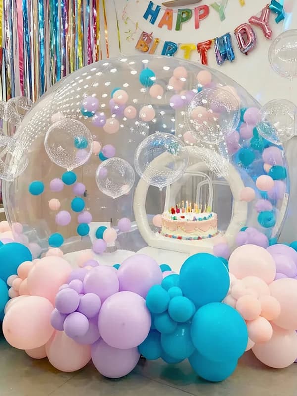 Bubble House, Oppustelig Telt, Ideel til Begivenheder,2.5meter med blæser