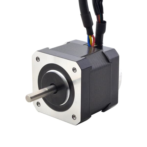Stegmotor, Sluten Slunga, Magnetisk Encoder,45Ncm, 5mm-a