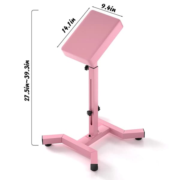Tatuering Armstöd, Justerbar Höjd, Stabil Design,Rosa