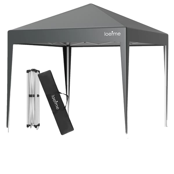Pop Up Telt, Nem Opsætning, Holdbart Design,Grå