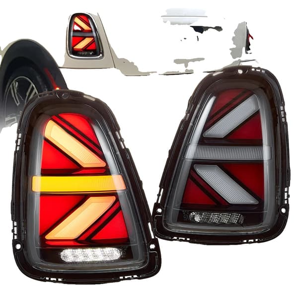 Bakljus, LED-teknik, dynamisk blinkersignal,klar
