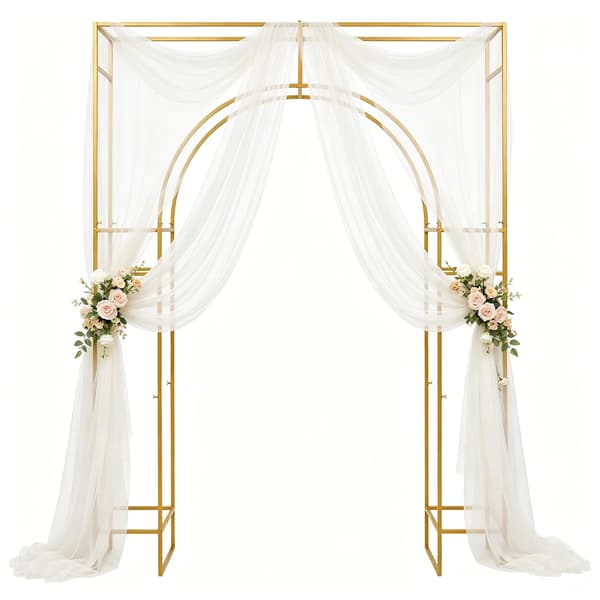 Bryllupsbue, Robust Stål Konstruktion, Alsidigt Design,Guld, M