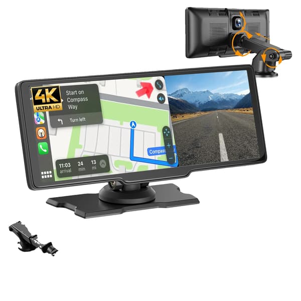 Dash Cam, 4K Frontkamera, Dual Forbindelse,GPS