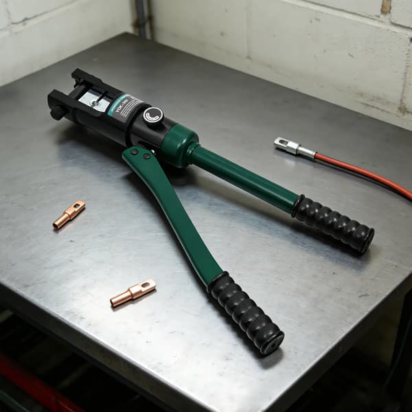 Hydraulisk Kramptång, Hållbara Material, Mångsidiga Stansstorlekar,grön