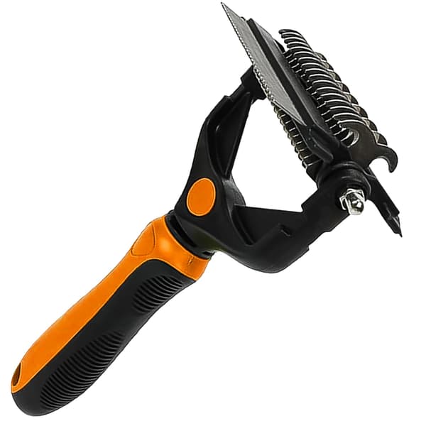 Børste til pleje, Uldfjerner, Ergonomisk design,Appelsin