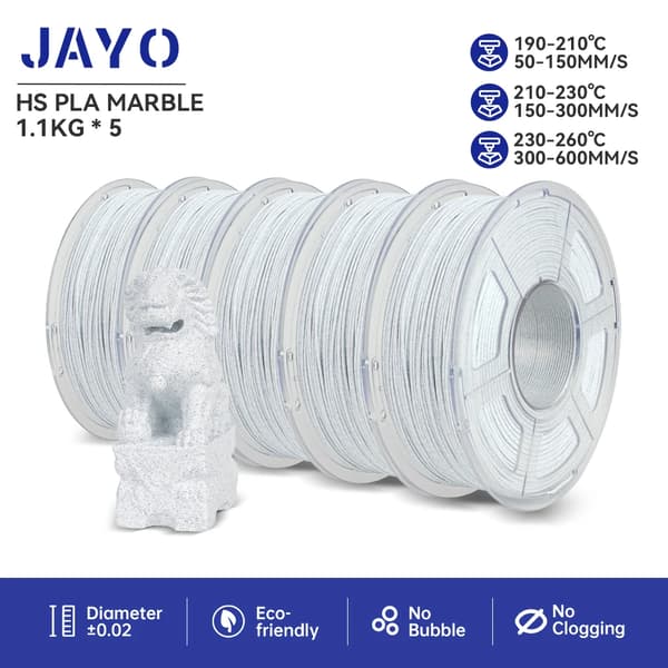 3D Filament, Hög Hastighet, Marmor Textur,HSPLAMB  SS