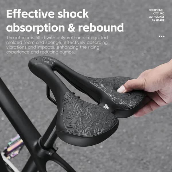 Cykelsæde, PU-læder, stødabsorberende design,0801253B0000