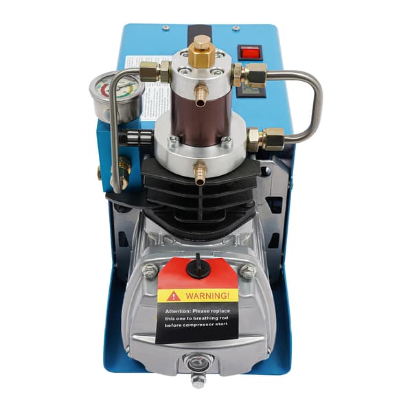 Elektrisk Luftpumpe, 1800W Effekt, To-trins Kompression,sort