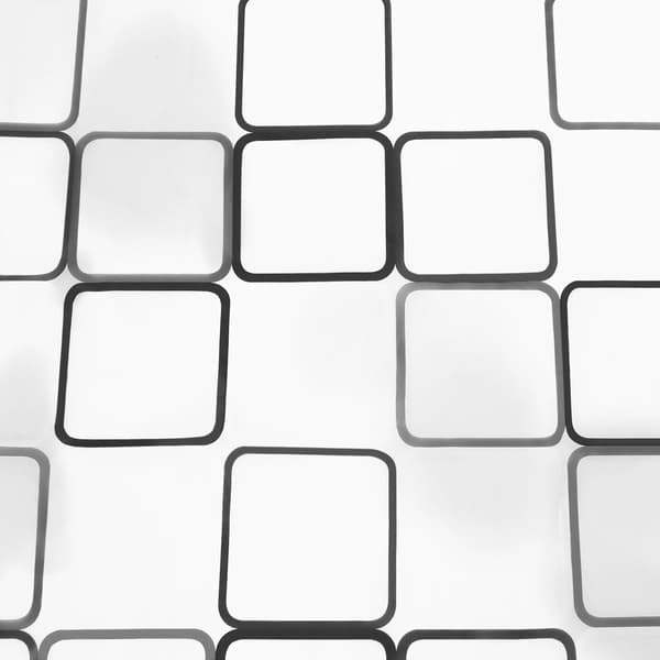 Duschdraperi Stång, U-formad Design, Lätt Installation,Silver