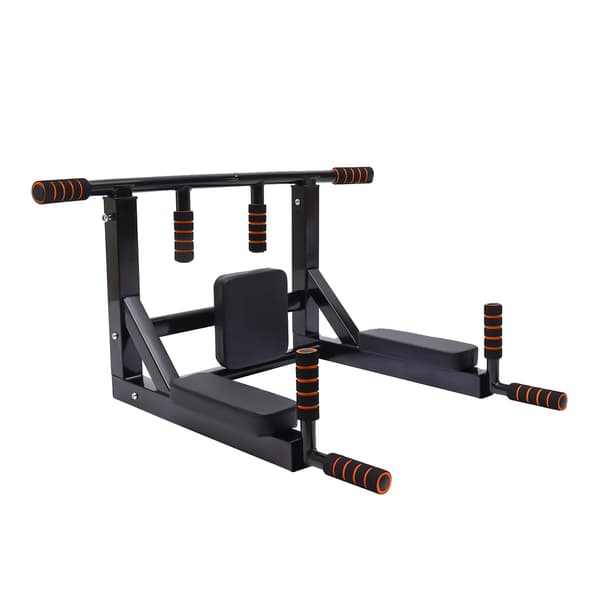 Pull Up Bar, Vægmonteret, Høj Belastningskapacitet,sort