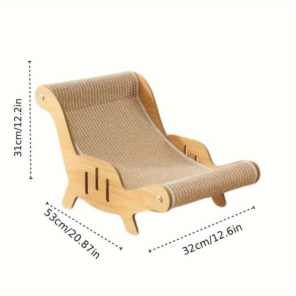 Kat Kløestol, Holdbart Materiale, Pladsbesparende Design,Pet Kat Pote Lounge Stol