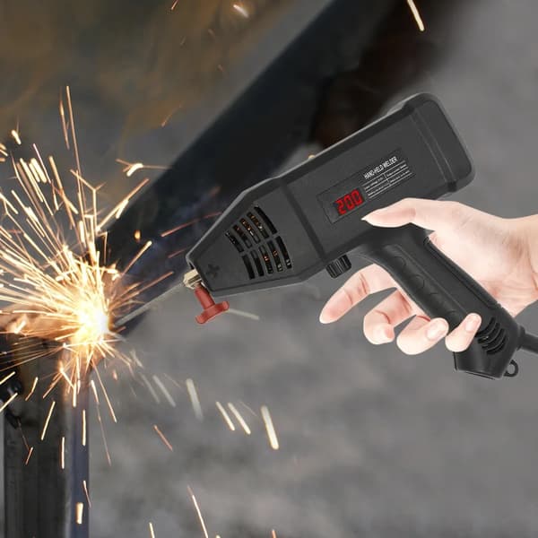 Håndholdt svejser, 3000W effekt, holdbar konstruktion,Sort