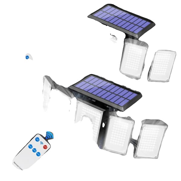 Flodljus, 300 LED-lampor, Rörelsesensor,2PCS
