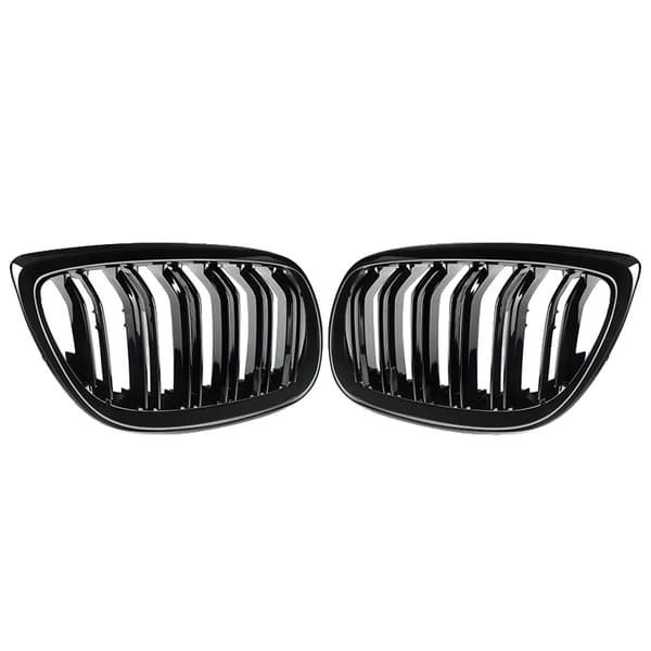Frontgitter, Passer til luksus coupe-modeller E92 E93, Holdbar ABS-konstruktion,Glansfuld Sort