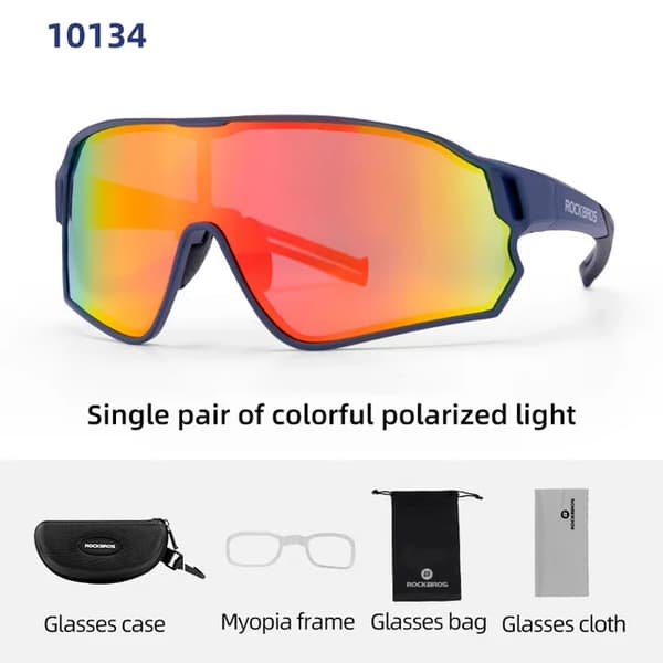 Cykelglasögon, Polariserade Linser, UV-Skydd,10134 1 lins