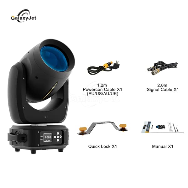 Scene Lys, 180W DMX512, Dynamisk Farveblanding,180W