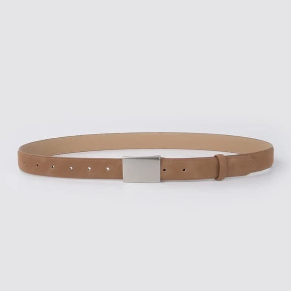 Kvinnors bälte, Enkel design, Högkvalitativa material,Brun