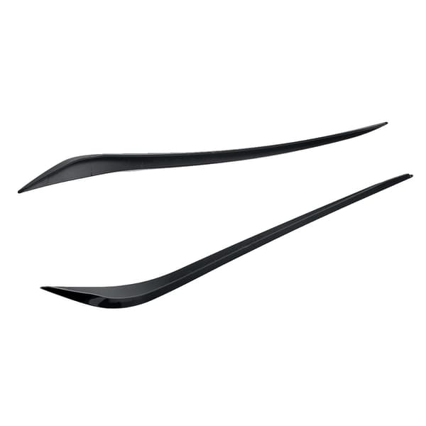 Front Bumper Lower Lip Splitter, Høj Kvalitet ABS Plast, Bil Specifik Pasform,Glans Sort
