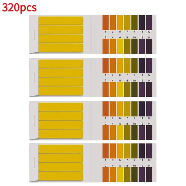 pH Lakmuspapir, Alsidig Testning, Brugervenlig,320pcs