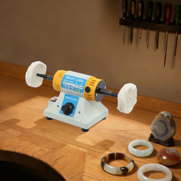 Polermaskin, Justerbar Hastighet, Kompakt Design,EU, Grå