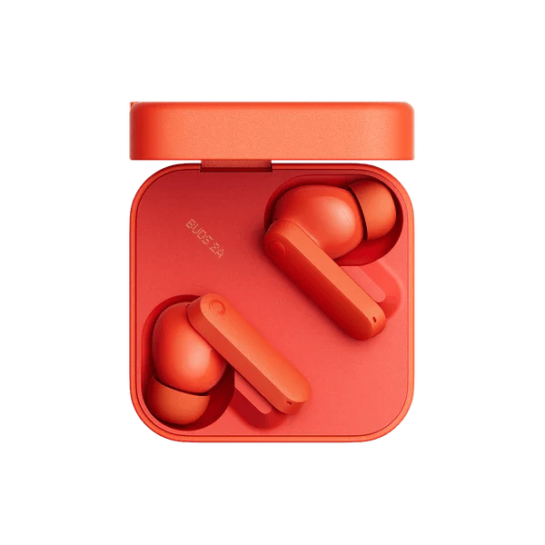 Hörlurar, Aktiv Brusreducering, Bluetooth 5.4,Orange