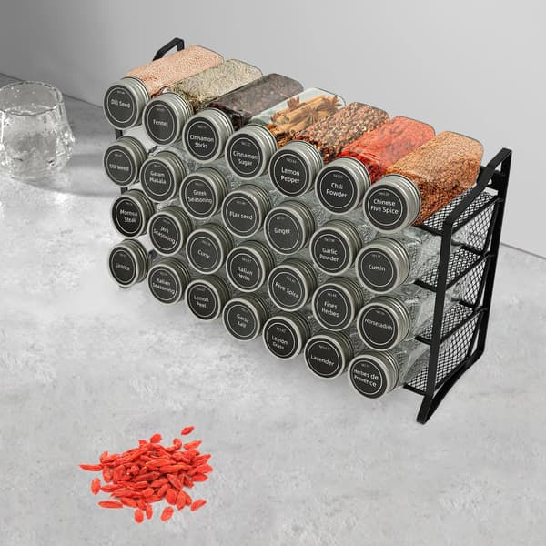 Krydderihylde, 4-lags Organizer, Moderne Design,4-niveau
